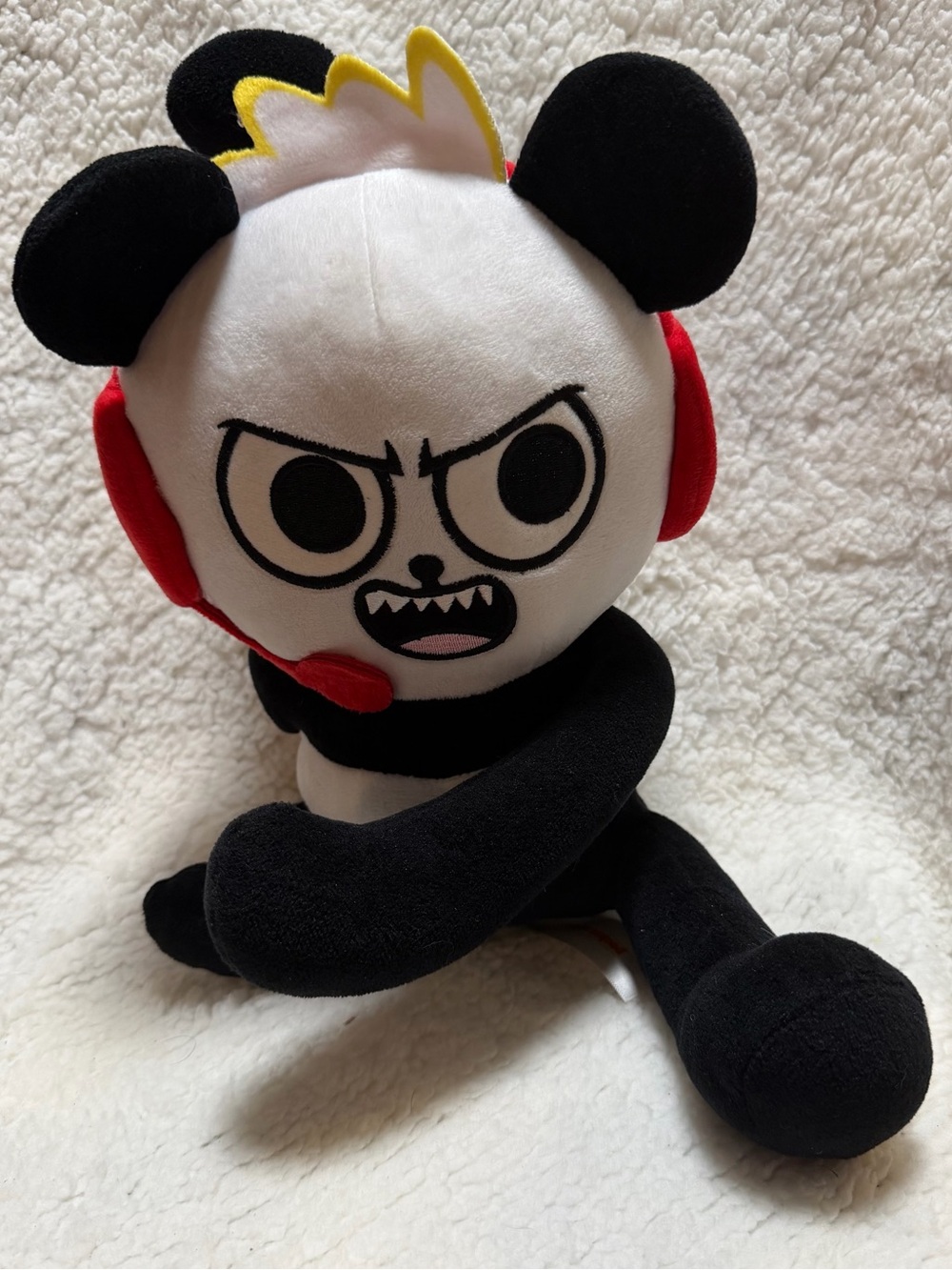 RYAN'S WORLD Combo Panda 10 inch Plush Stuffed Animal Toy 2018 PHIL 4:13